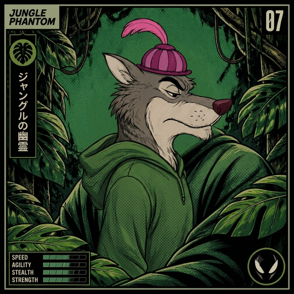 Featured HOODIE — Jungle Phantom